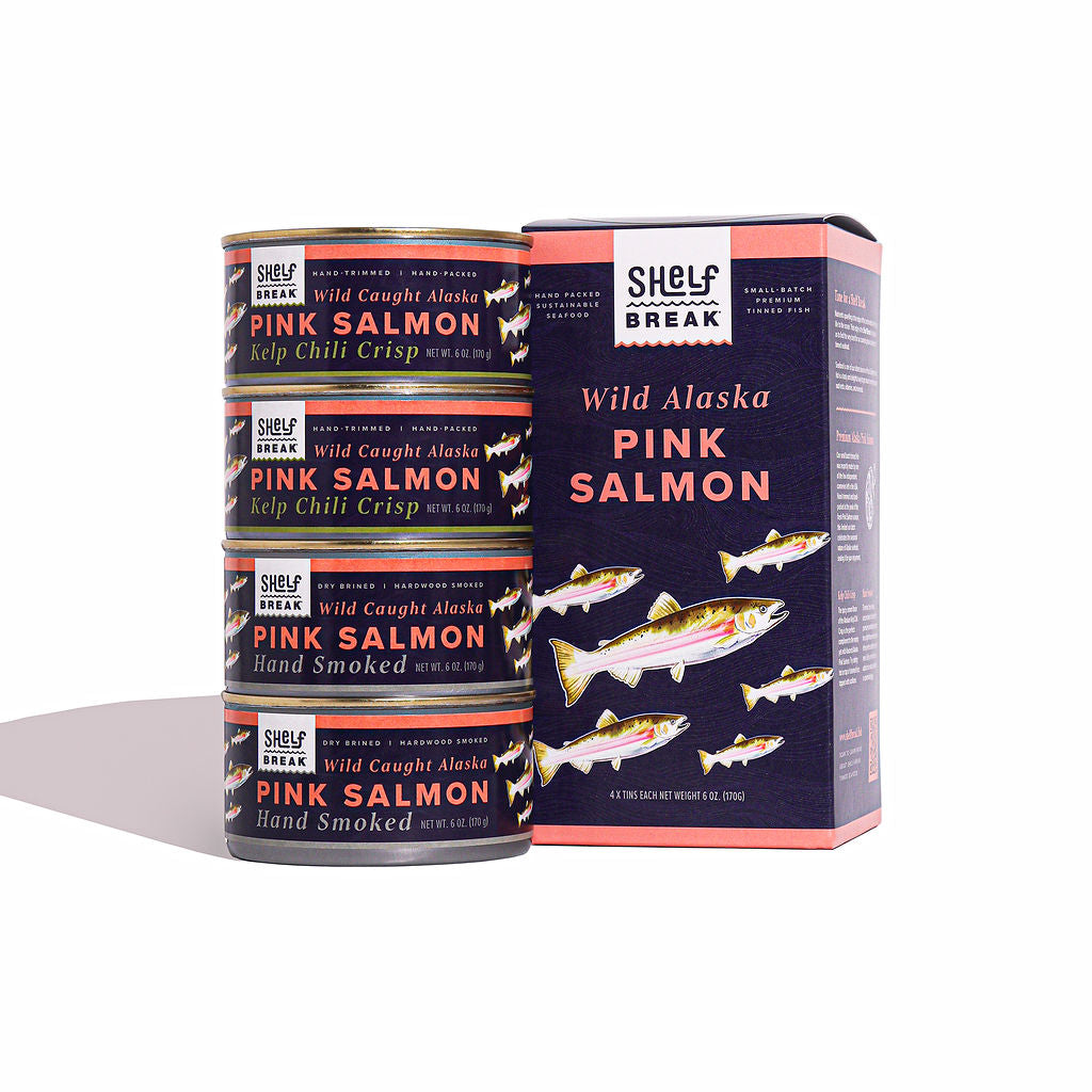 Wild Alaska Pink Salmon Variety 4-Pack