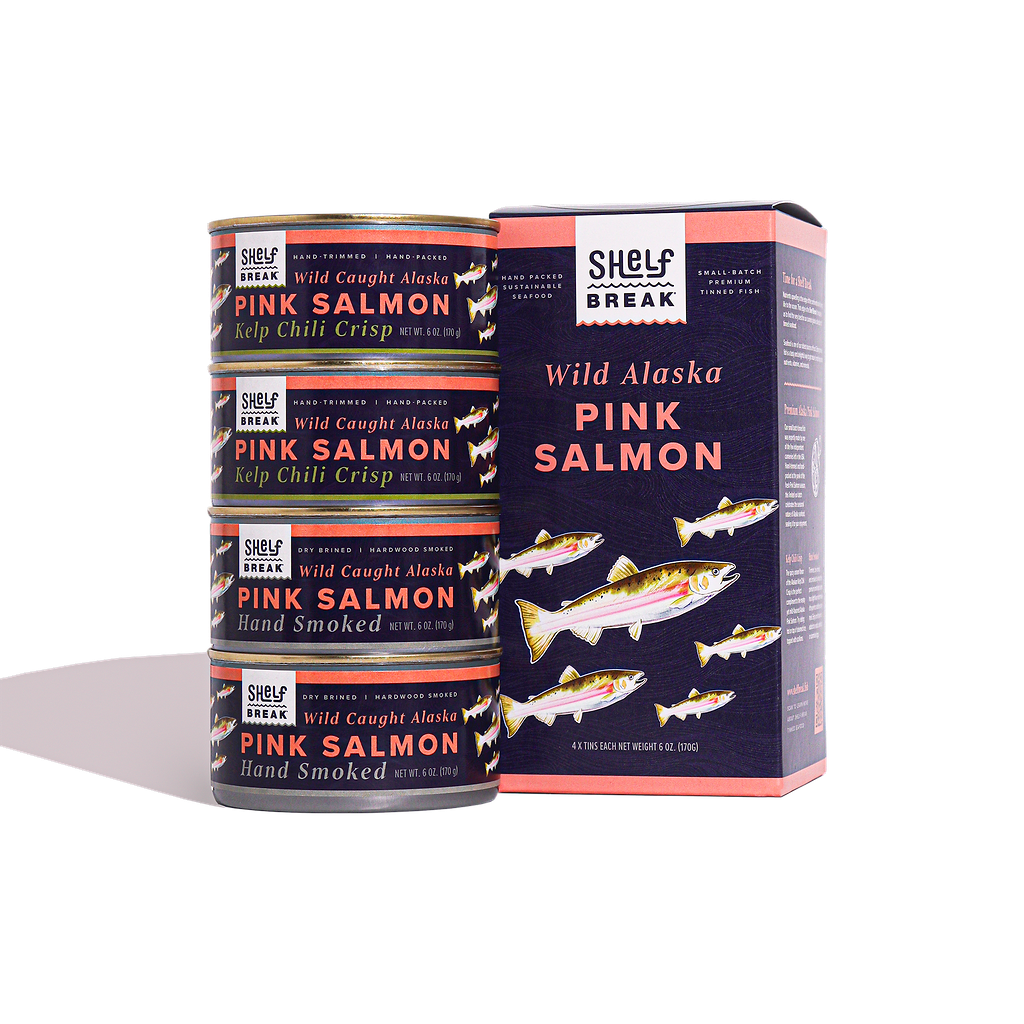 Wild Alaska Pink Salmon Variety 4-Pack